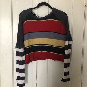 Free people striped long sleeve!